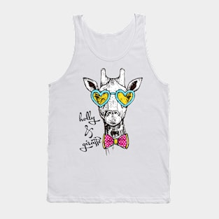 holly and giraffe Tank Top